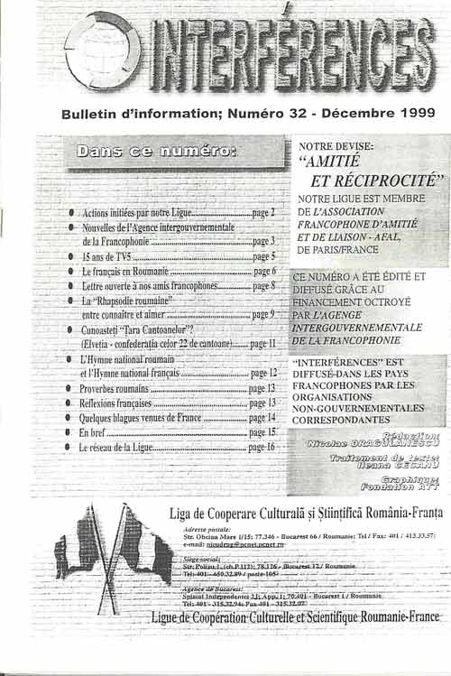 Interférences nr 32 